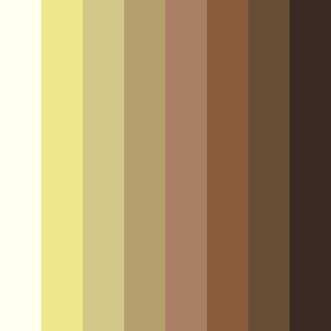 Download ivory reverie color palette PNG image (square)