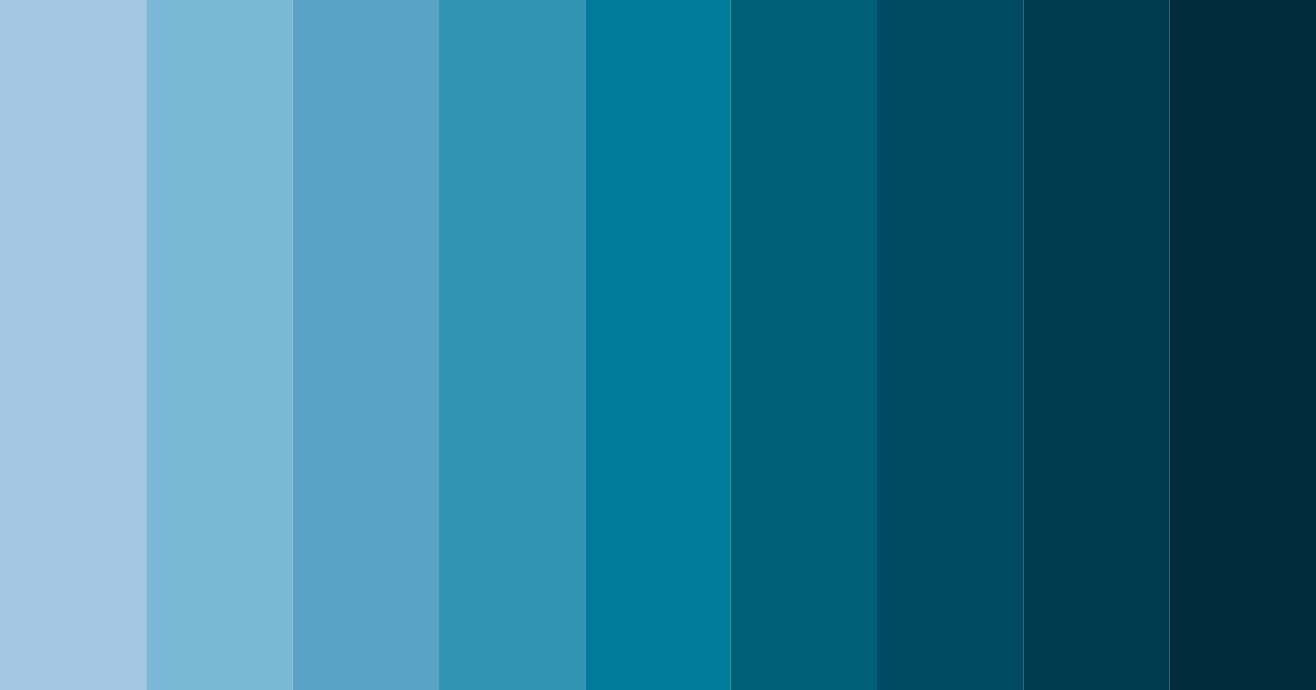 Download digital deep blue color palette PNG image (landscape)