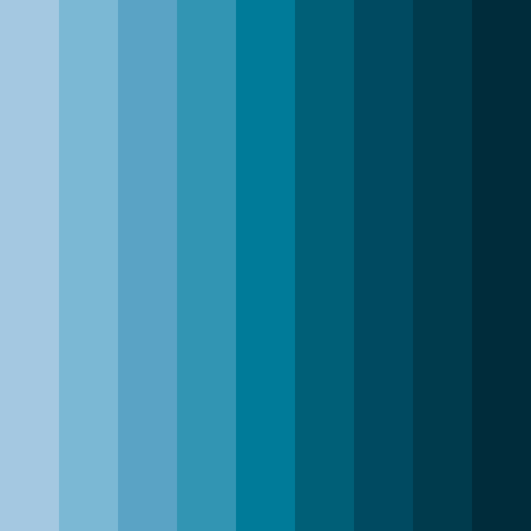 Download digital deep blue color palette PNG image (square)