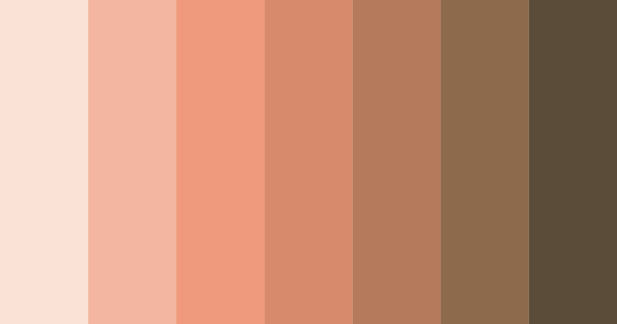 Download peachy whispering grays color palette PNG image (landscape)