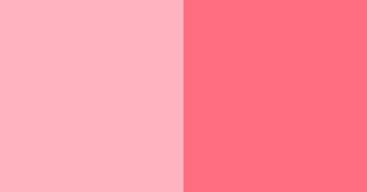 Download blossom serenade color palette PNG image (landscape)
