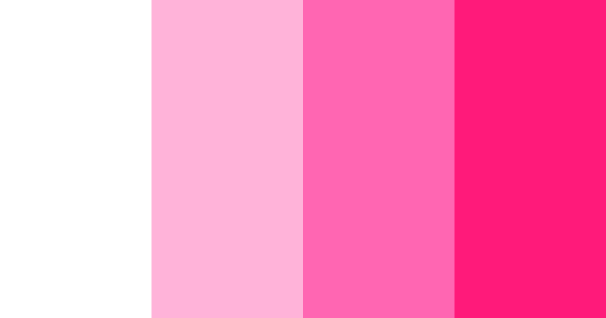 Download bright pink color palette PNG image (landscape)