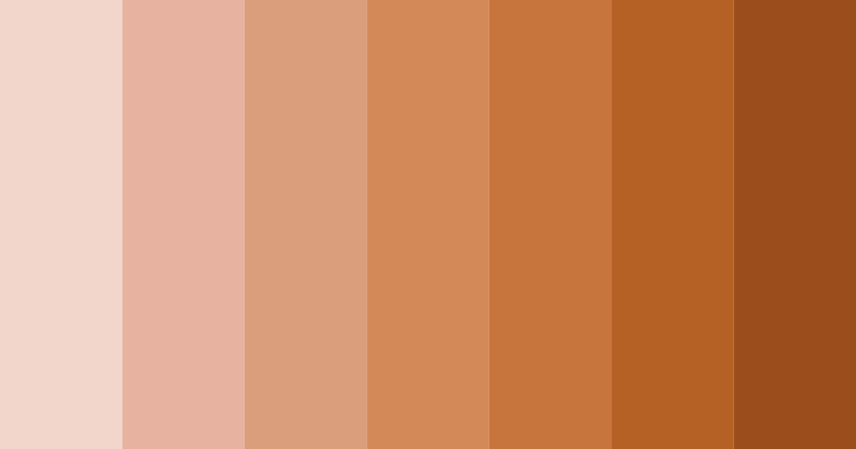 Download warm beige color palette PNG image (landscape)