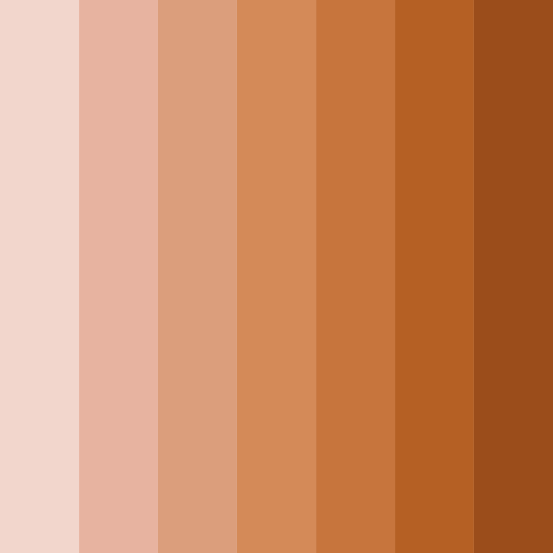 Download warm beige color palette PNG image (square)