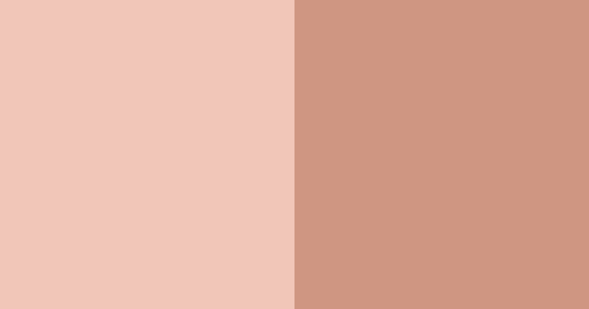 Download warm coral color palette PNG image (landscape)