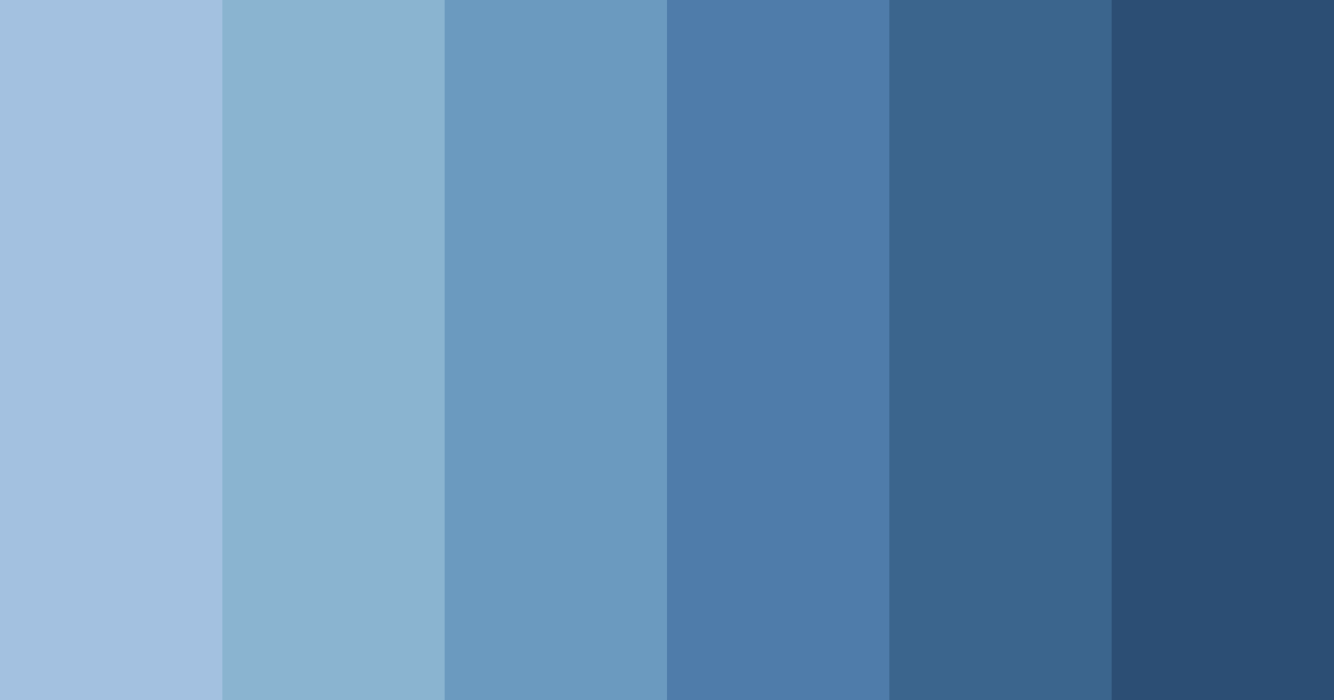 Download muted blue dream color palette PNG image (landscape)