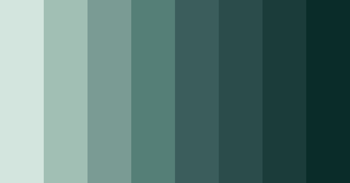 Download whispering pines color palette PNG image (landscape)