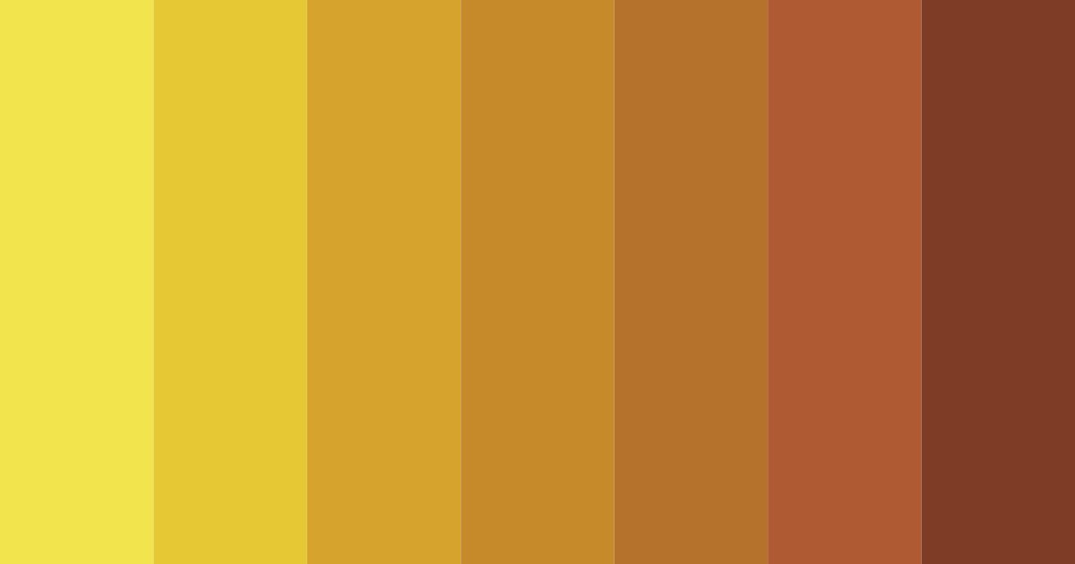 Download bright yellow lagoon color palette PNG image (landscape)