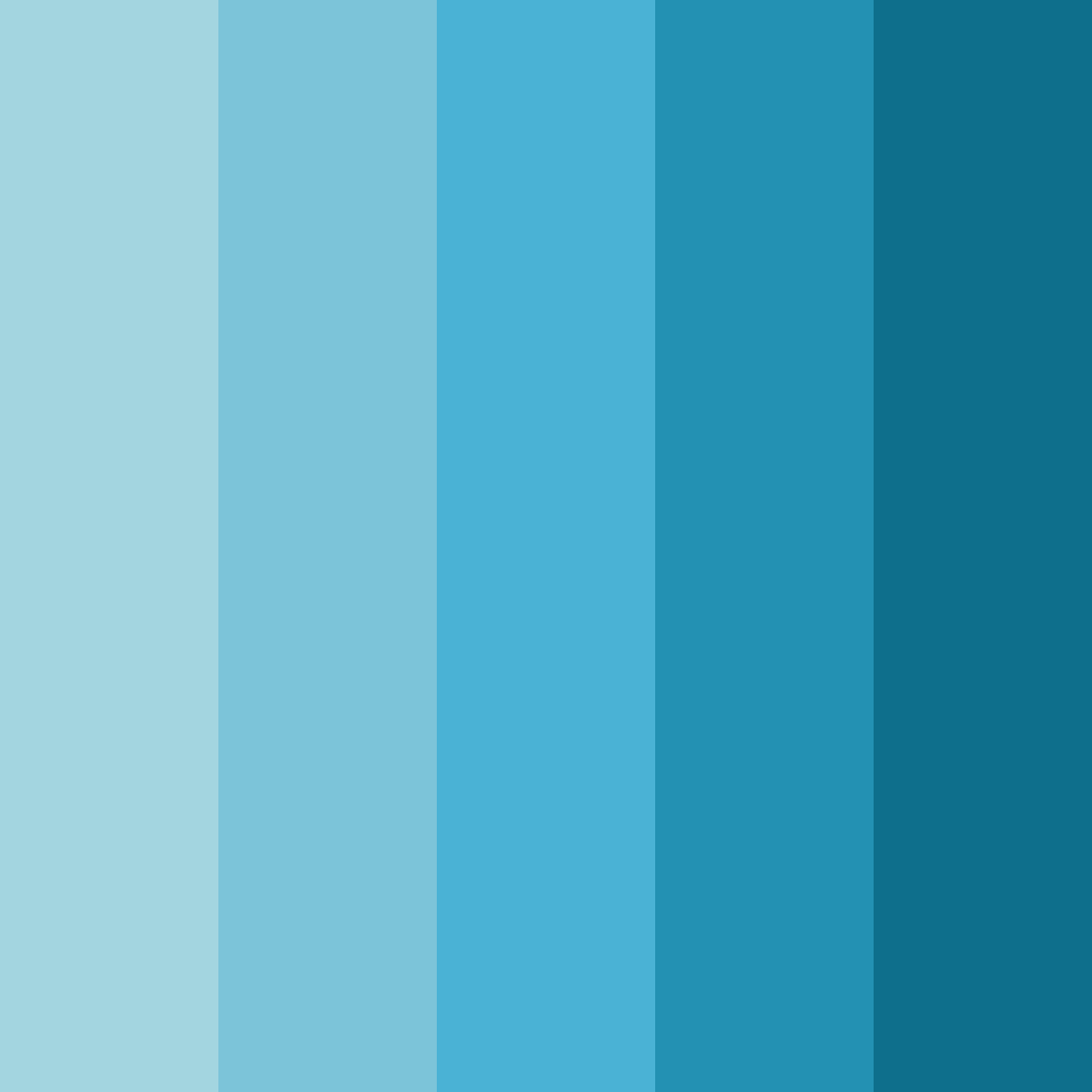 Download frosted serenity color palette PNG image (square)