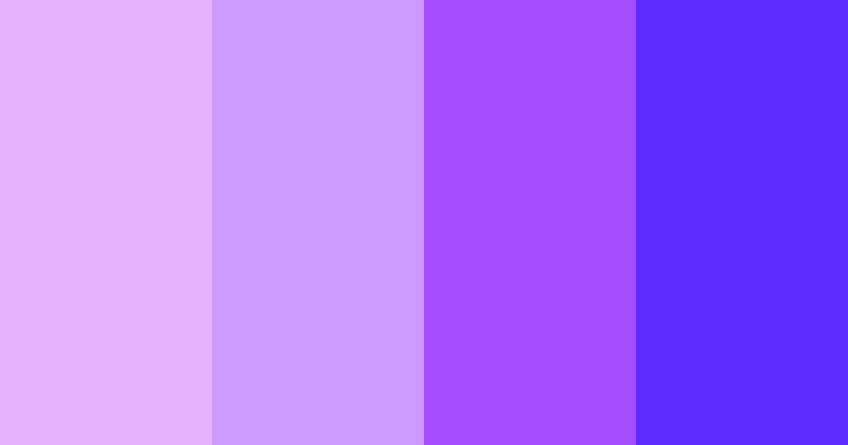 Download magical twilight color palette PNG image (landscape)