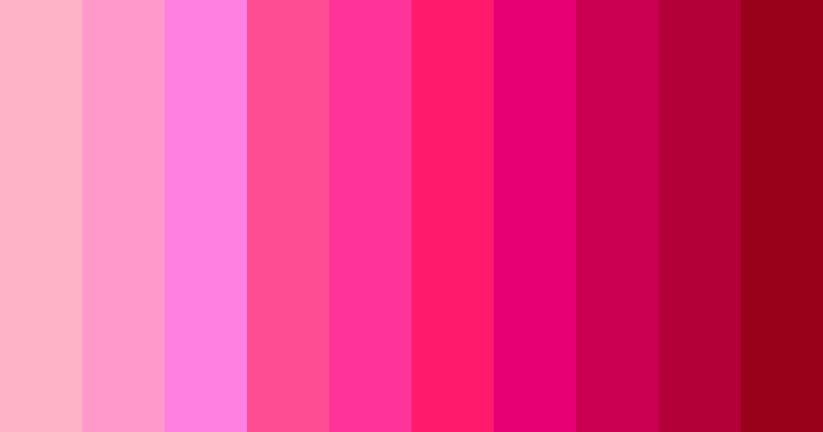 Download pink gumball color palette PNG image (landscape)