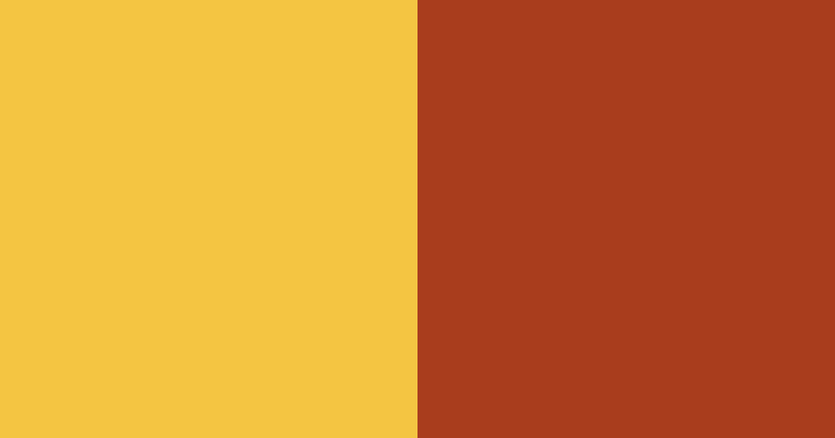 Download golden red color palette PNG image (landscape)