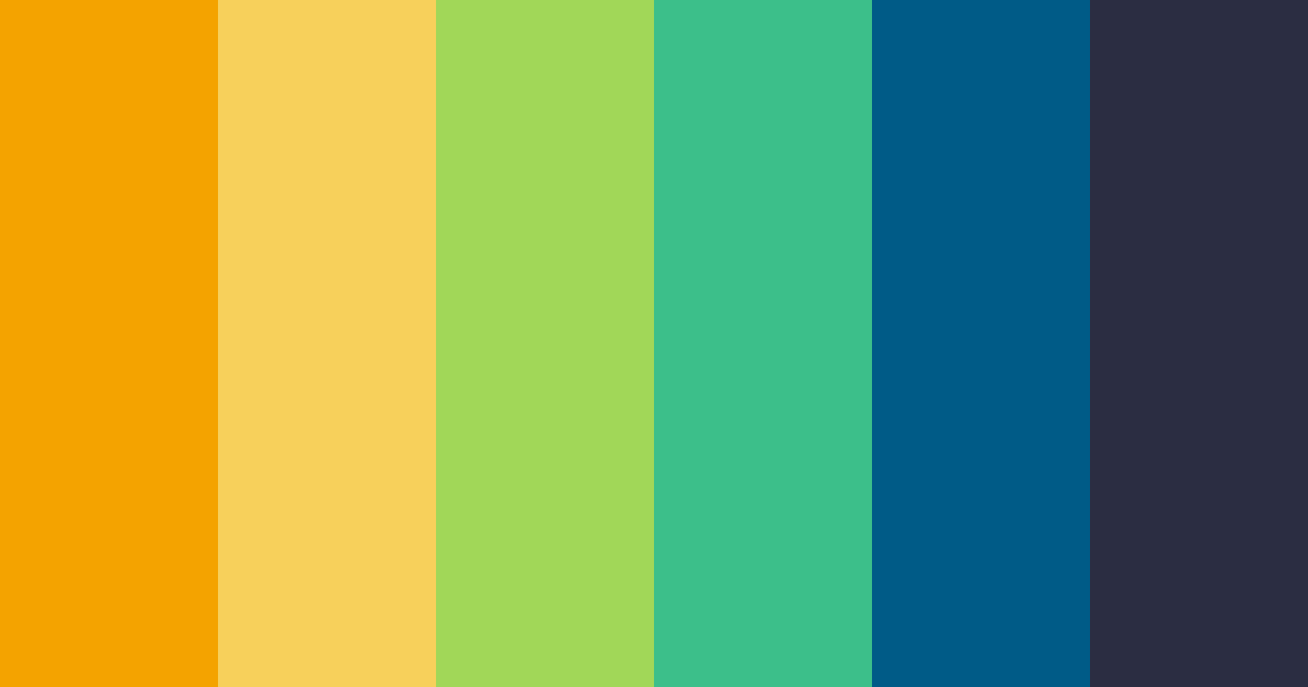 Download radiant harmony color palette PNG image (landscape)