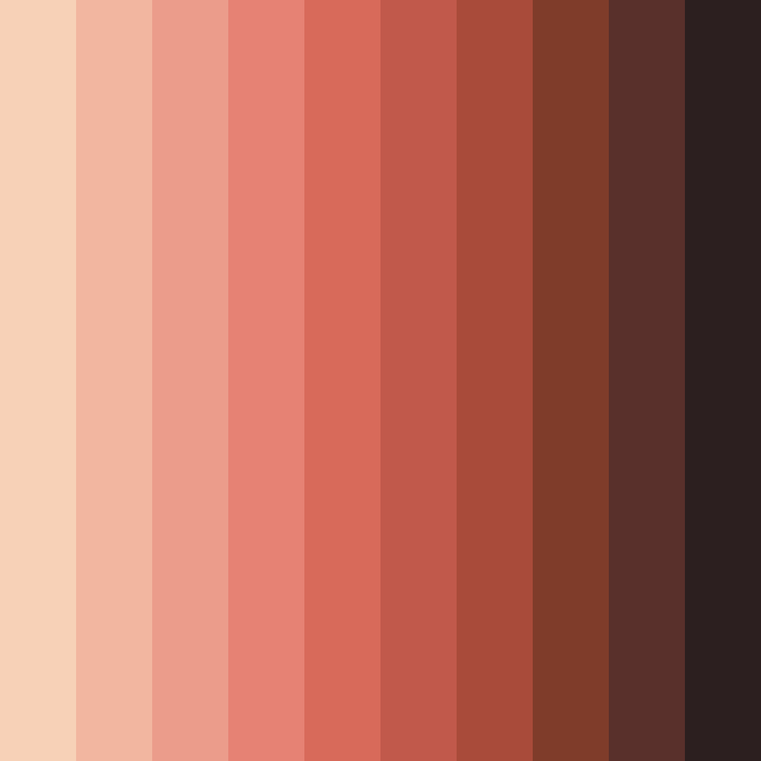 Download peachy grays color palette PNG image (square)