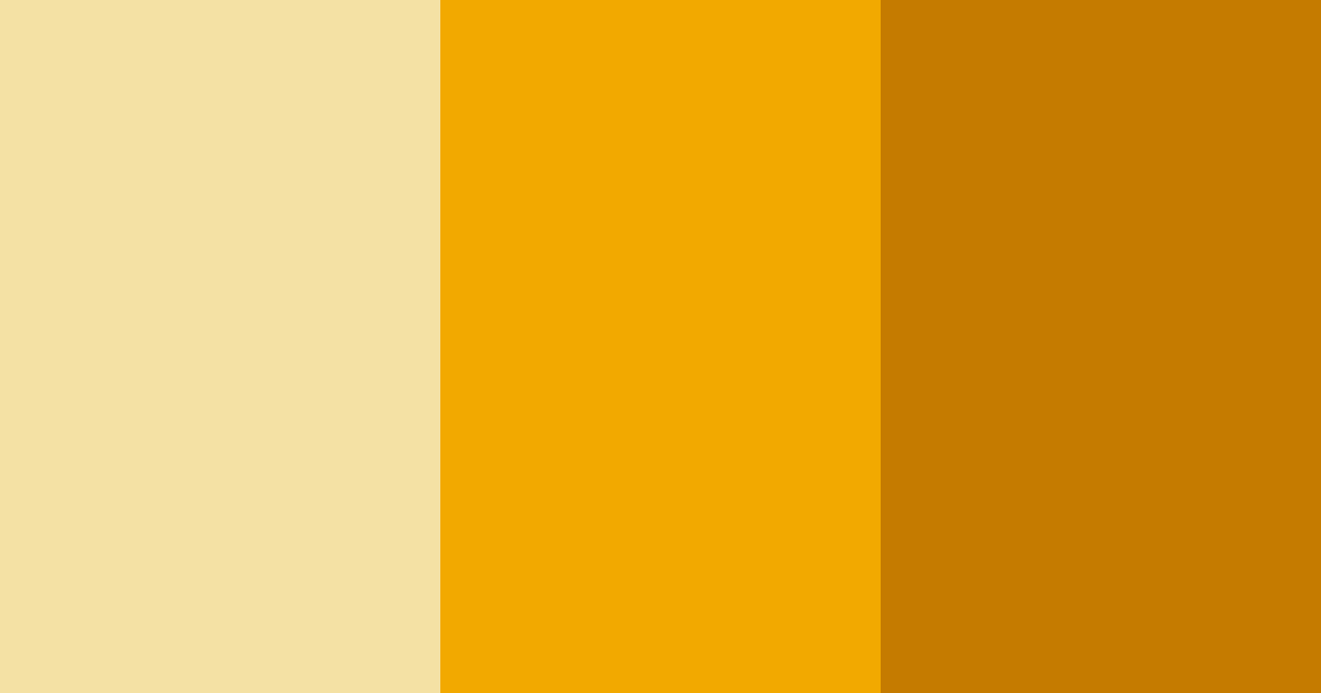 Download honeyed harvest color palette PNG image (landscape)