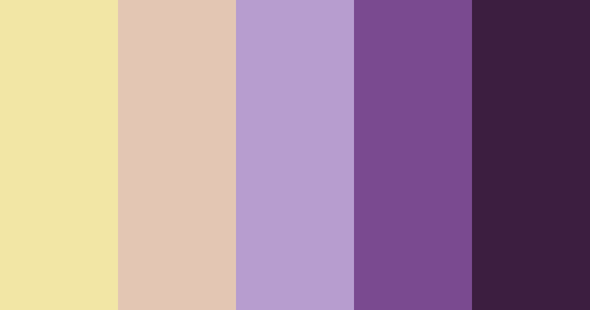 Download purple with warm yellow accent color palette PNG image (landscape)