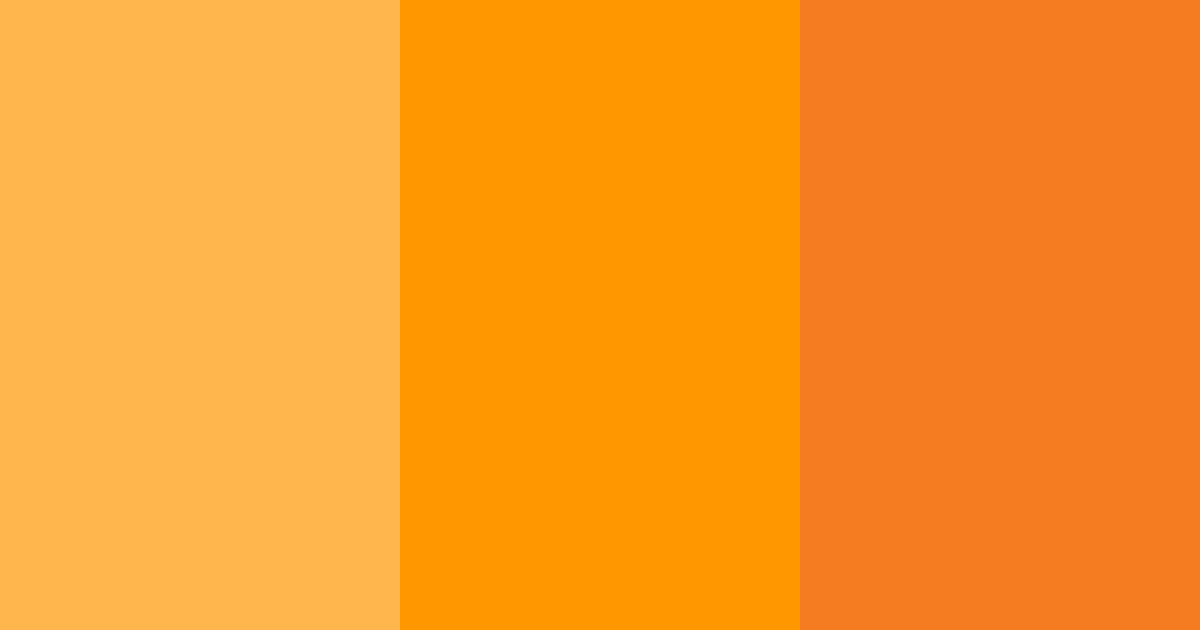 Download orange sunset color palette PNG image (landscape)