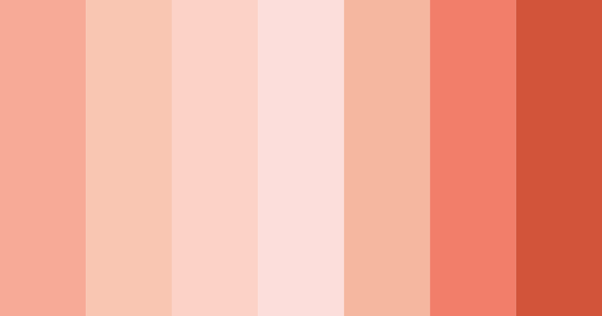 Download peach blossom dreams color palette PNG image (landscape)