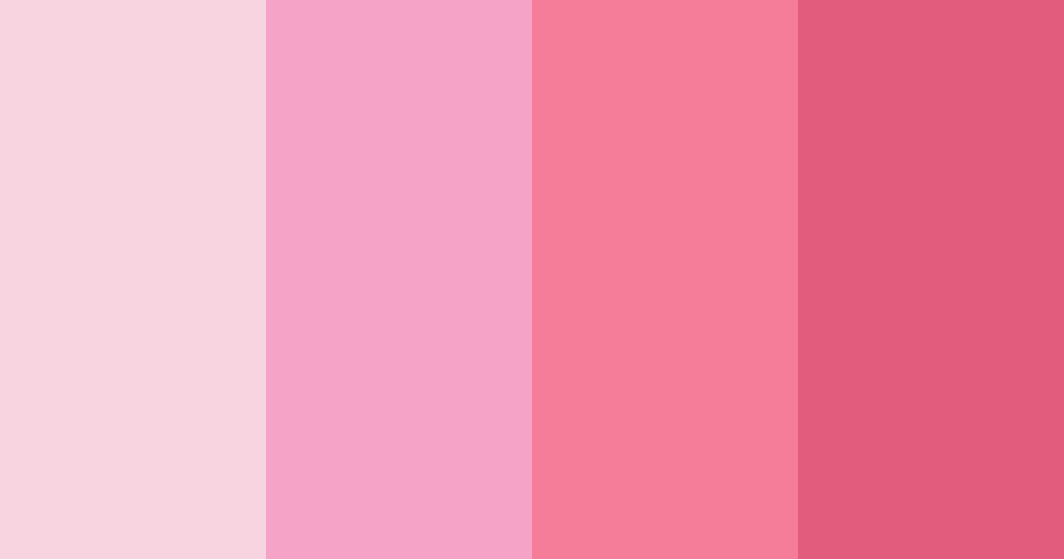 Download light pink color palette PNG image (landscape)