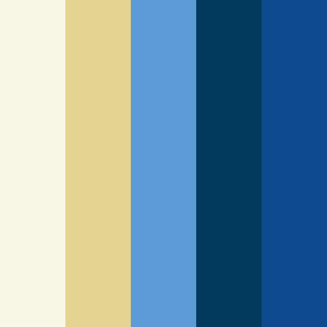 Download regal tide color palette PNG image (square)