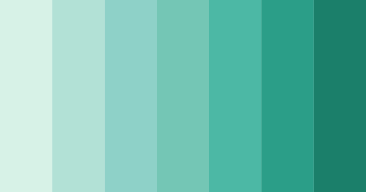 Download shades of green pistachio color palette PNG image (landscape)