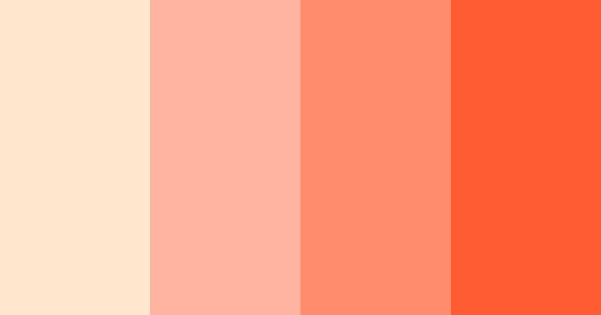 Download nuclear sunset color palette PNG image (landscape)