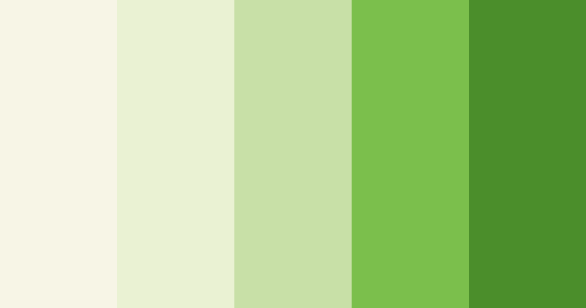 Download lush meadow serenity color palette PNG image (landscape)