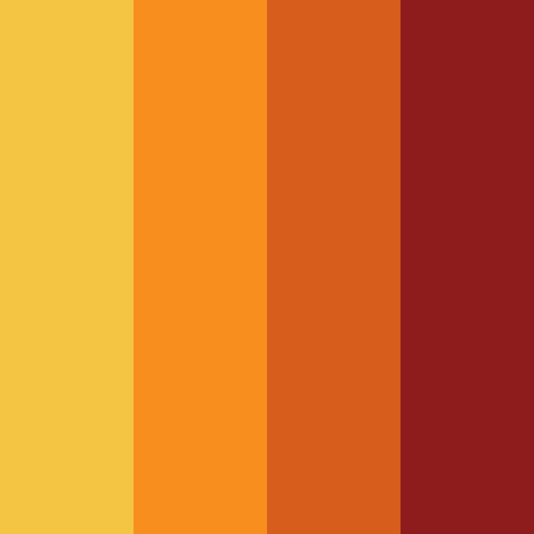 Download raceway blaze color palette PNG image (square)