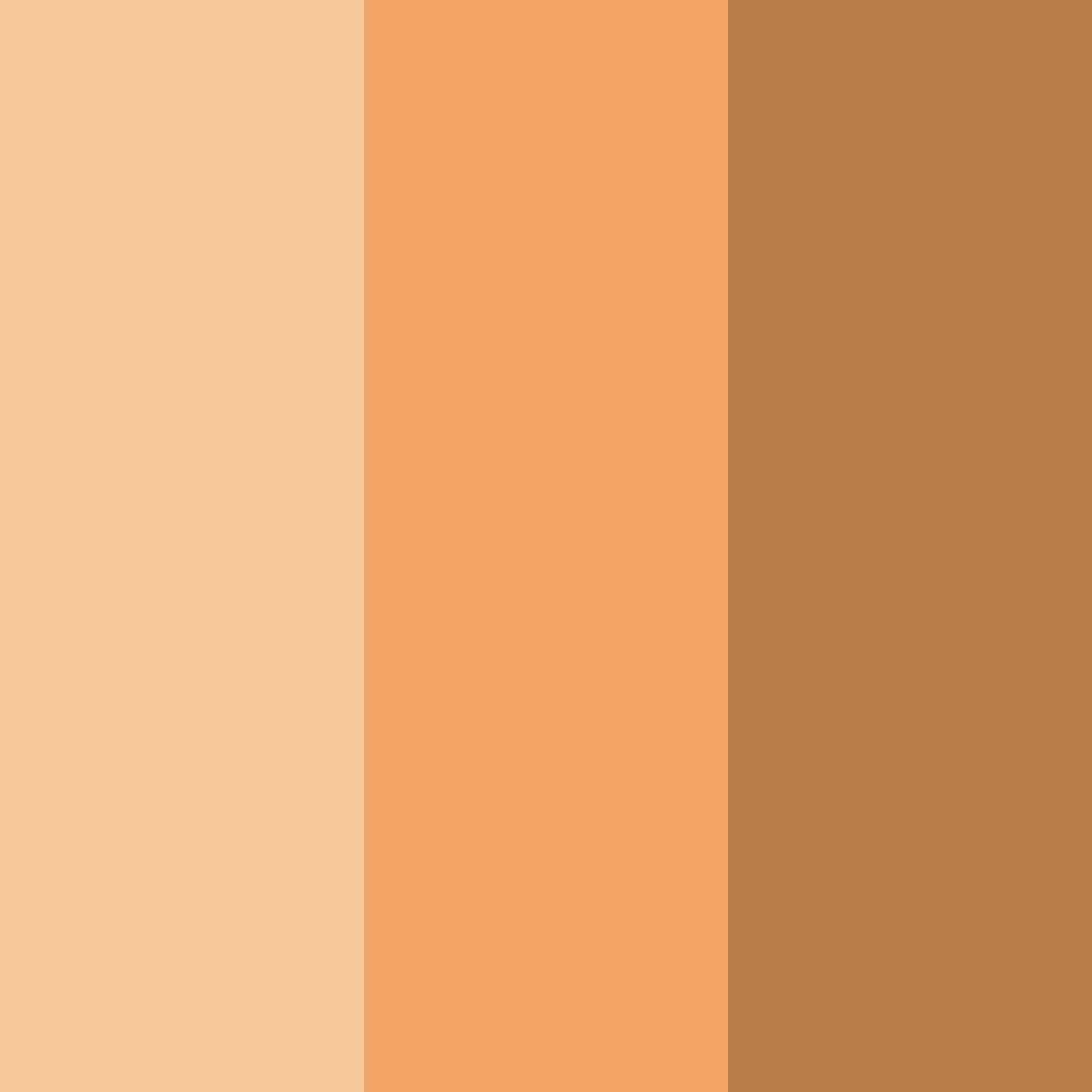 Download honeyed meadow bliss color palette PNG image (square)