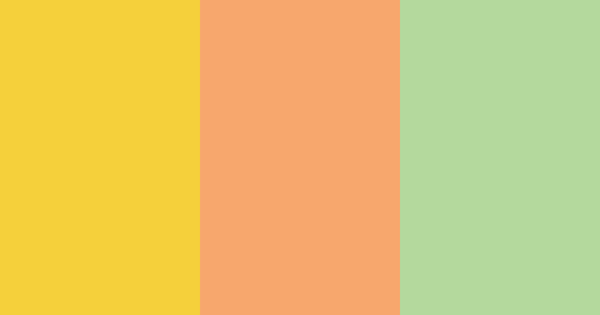 Download honeyed peach mist color palette PNG image (landscape)