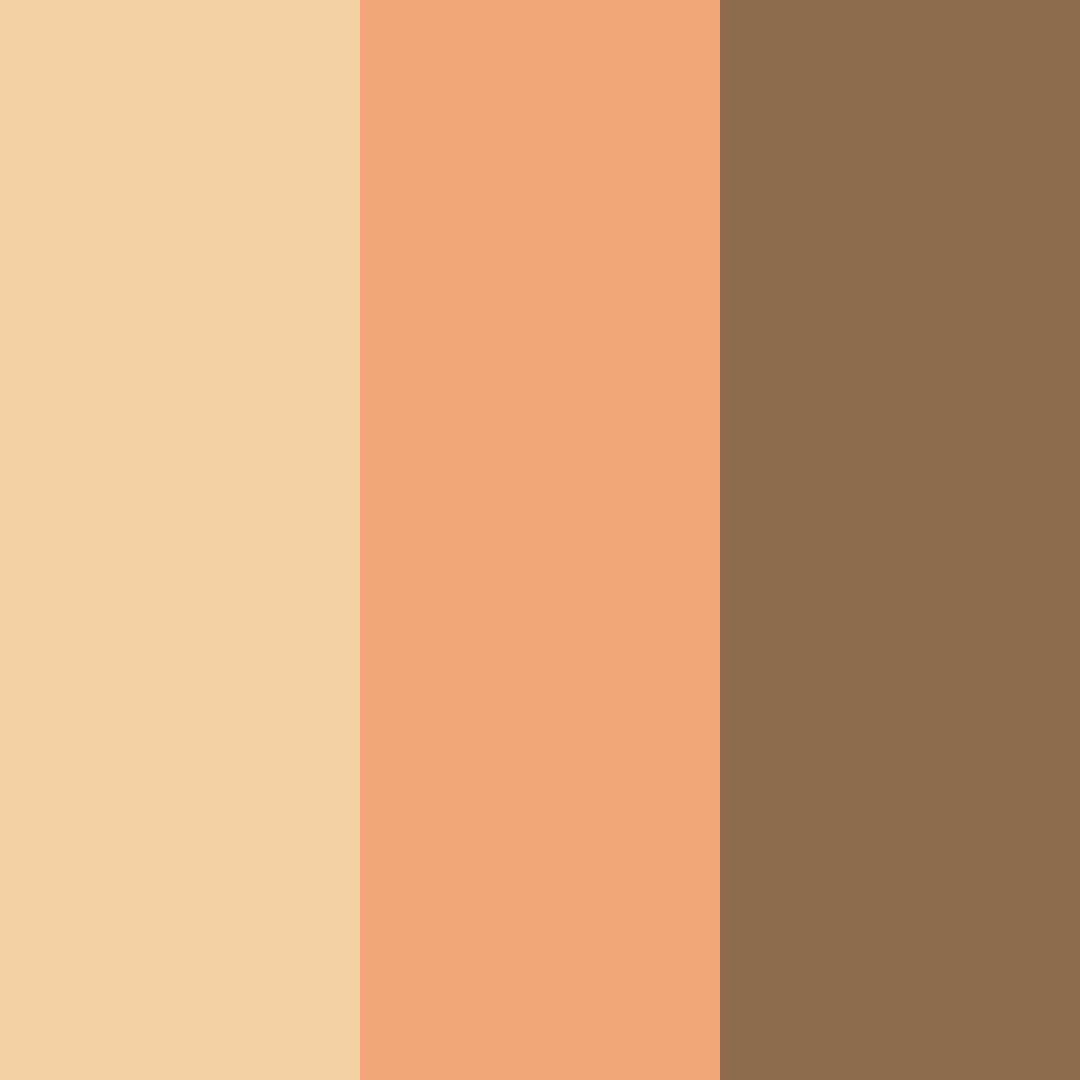 Download light peach color palette PNG image (square)
