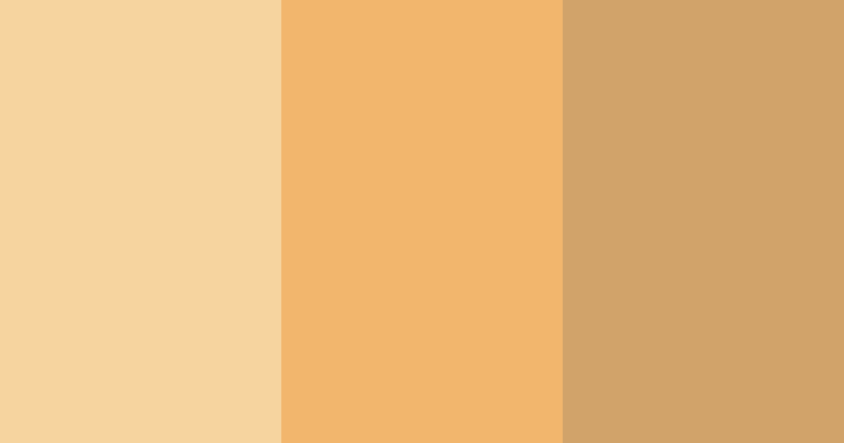 Download honeyed peach mist color palette PNG image (landscape)