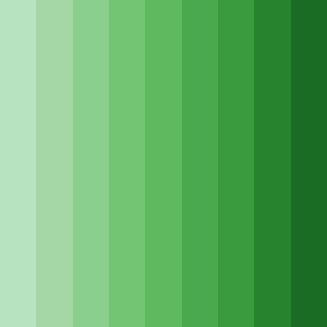 Download emerald whisper color palette PNG image (square)