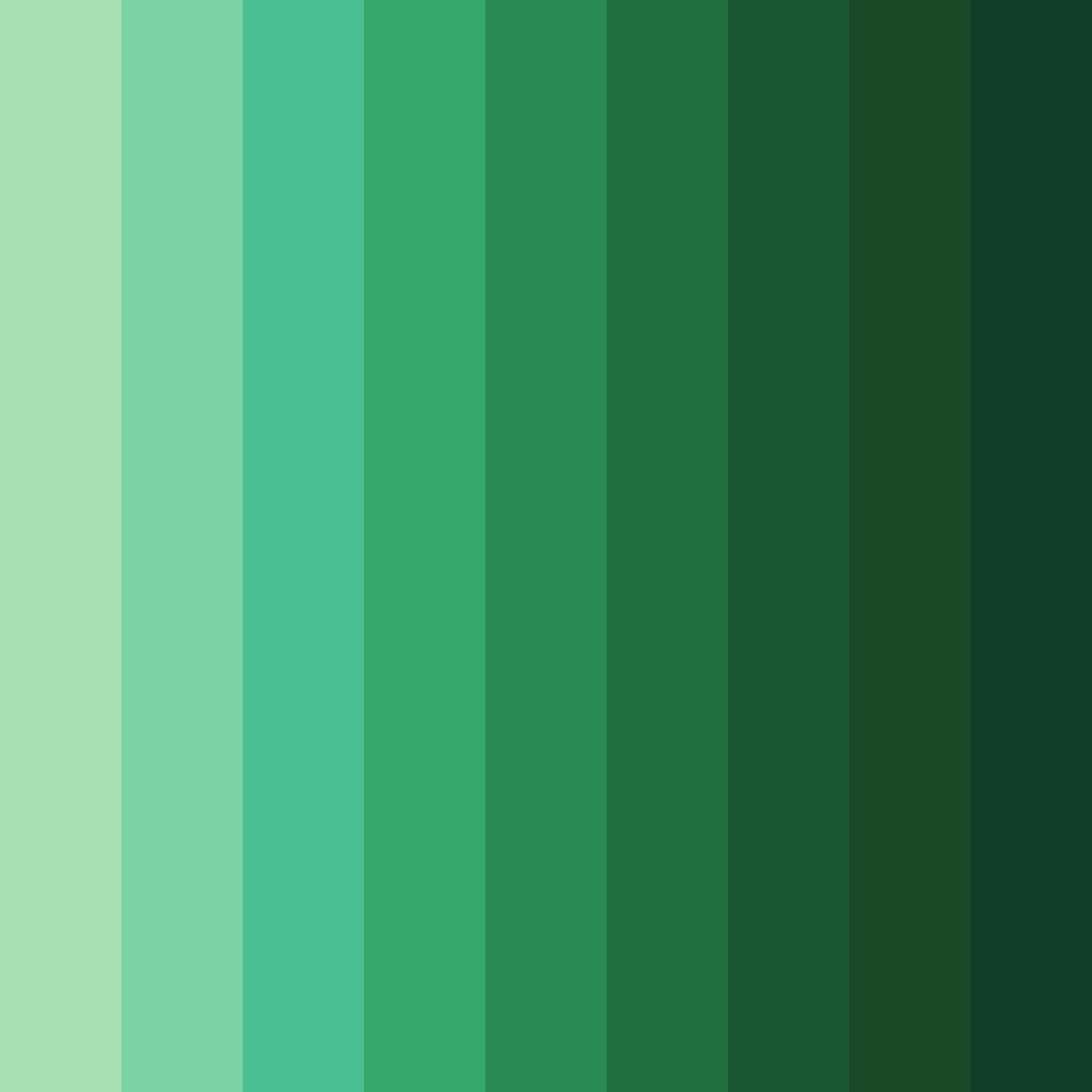 Download whimsical wilderness color palette PNG image (square)