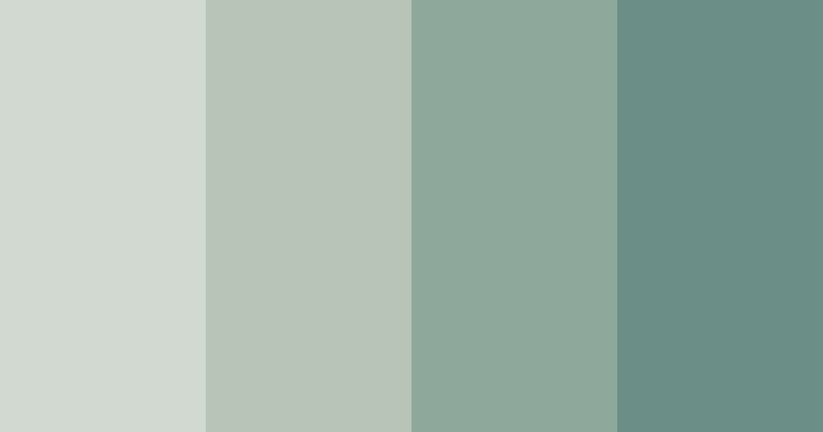 Download soft sage serenity color palette PNG image (landscape)