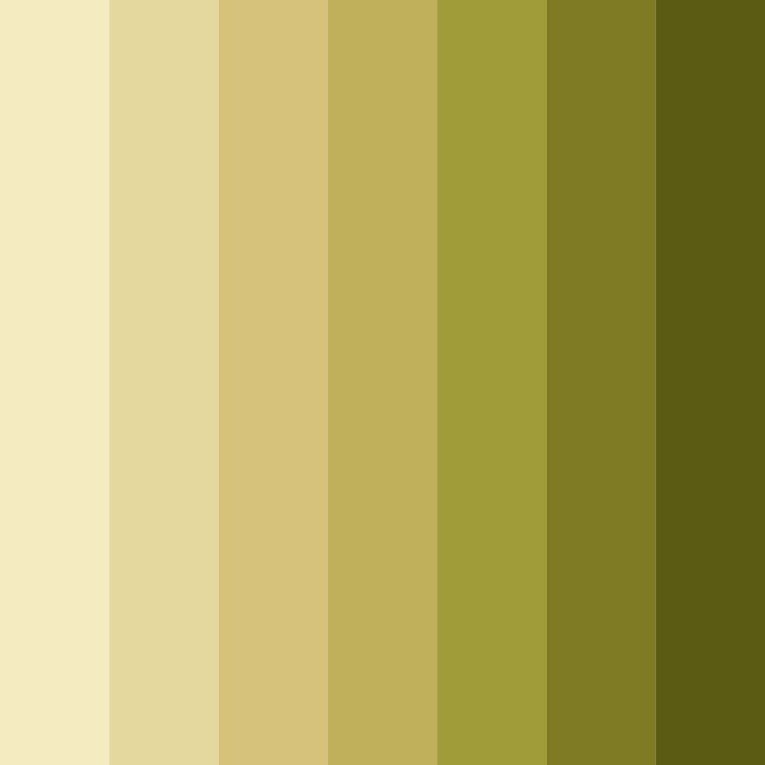 Download golden meadow whisper color palette PNG image (square)