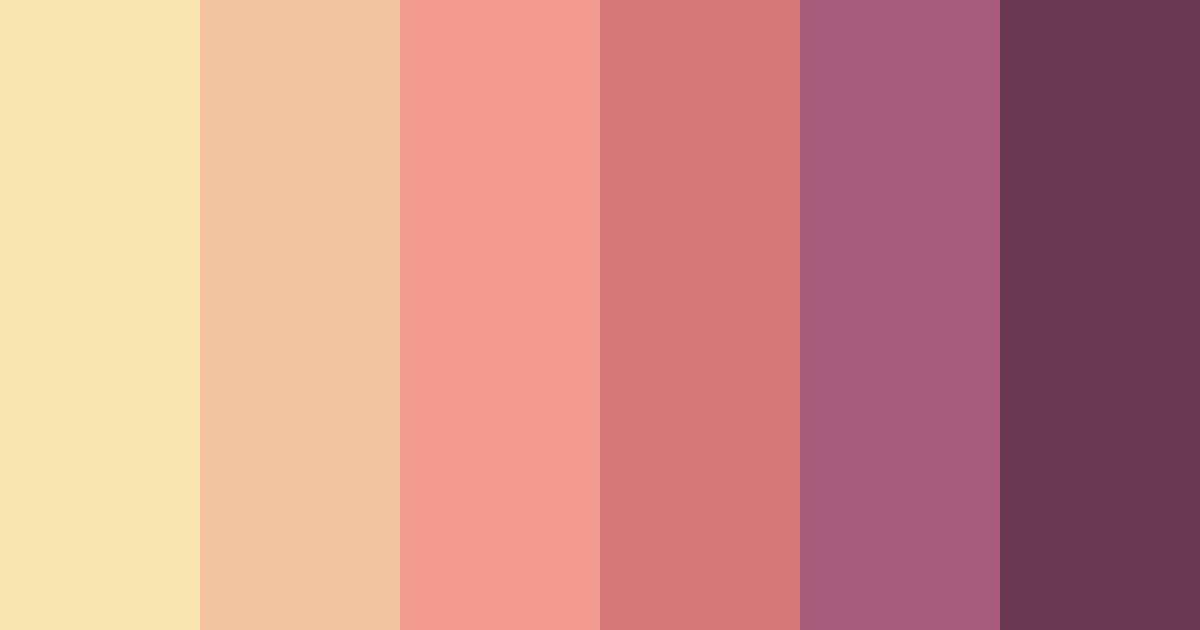 Download blush blossom serenade color palette PNG image (landscape)