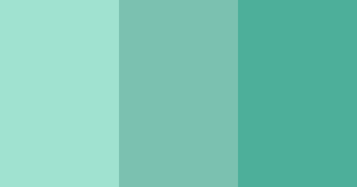 Download tropical serenity color palette PNG image (landscape)