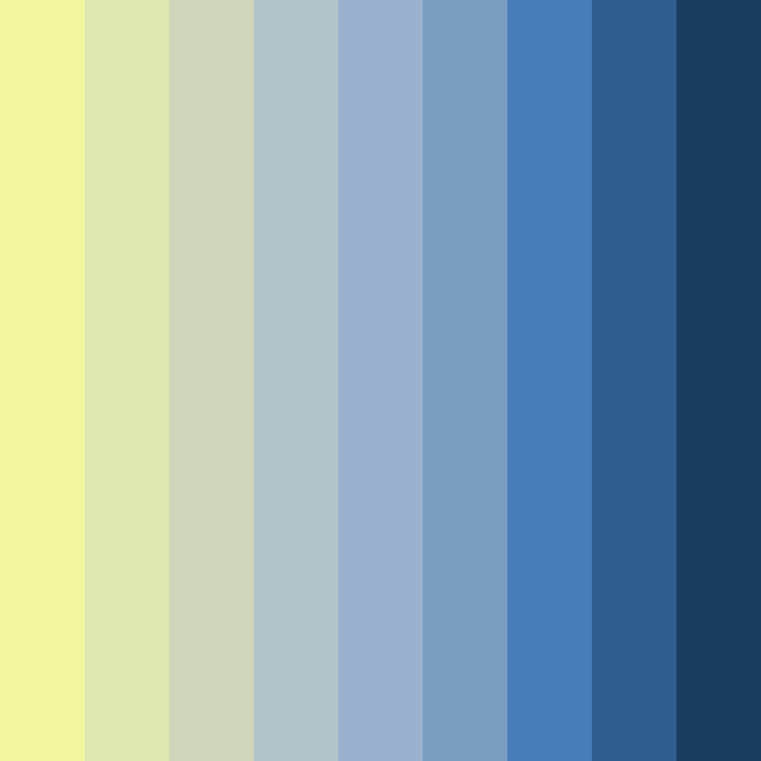 Download ocean breeze serenity color palette PNG image (square)