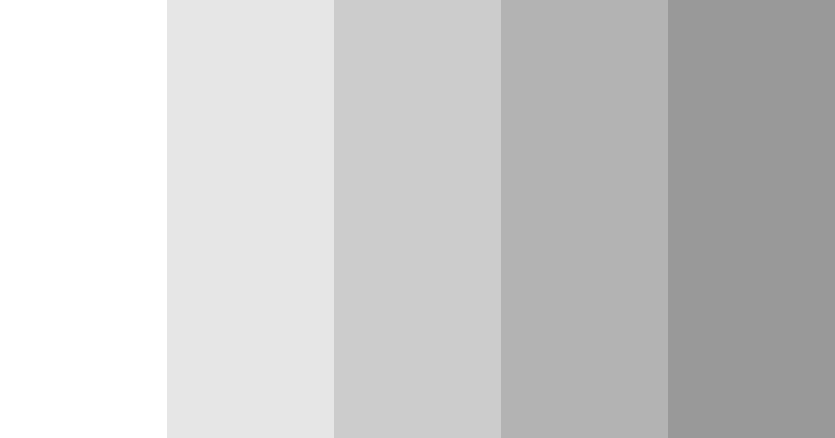 Download fifty shades of white color palette PNG image (landscape)