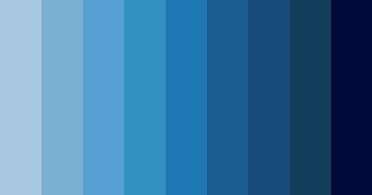 Download deep ocean dream color palette PNG image (landscape)