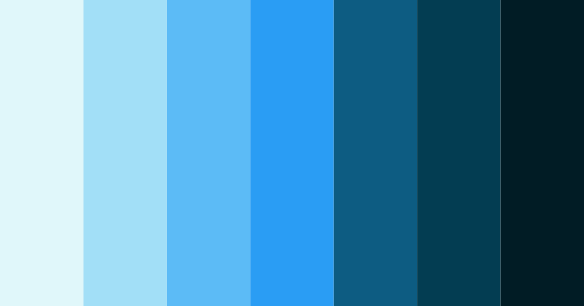 Download midnight frost elegance color palette PNG image (landscape)