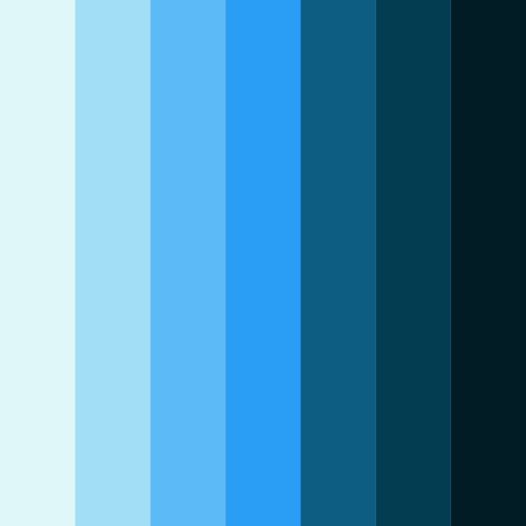Download midnight frost elegance color palette PNG image (square)