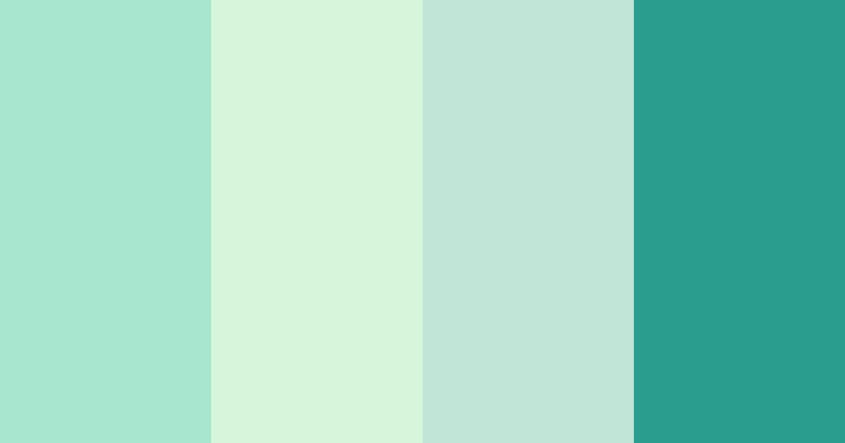 Download mint whisper color palette PNG image (landscape)