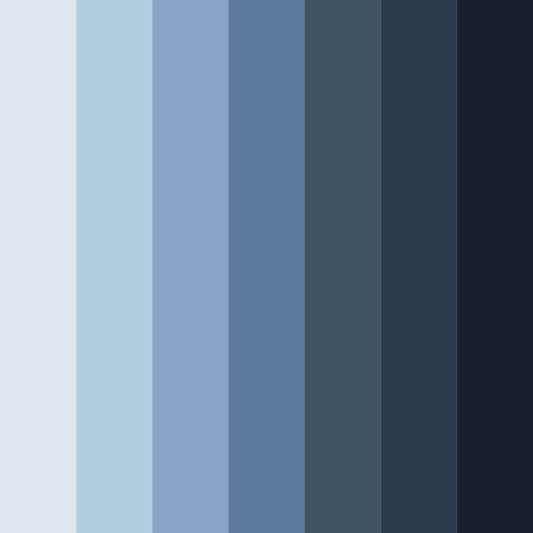 Download lunar serenade color palette PNG image (square)