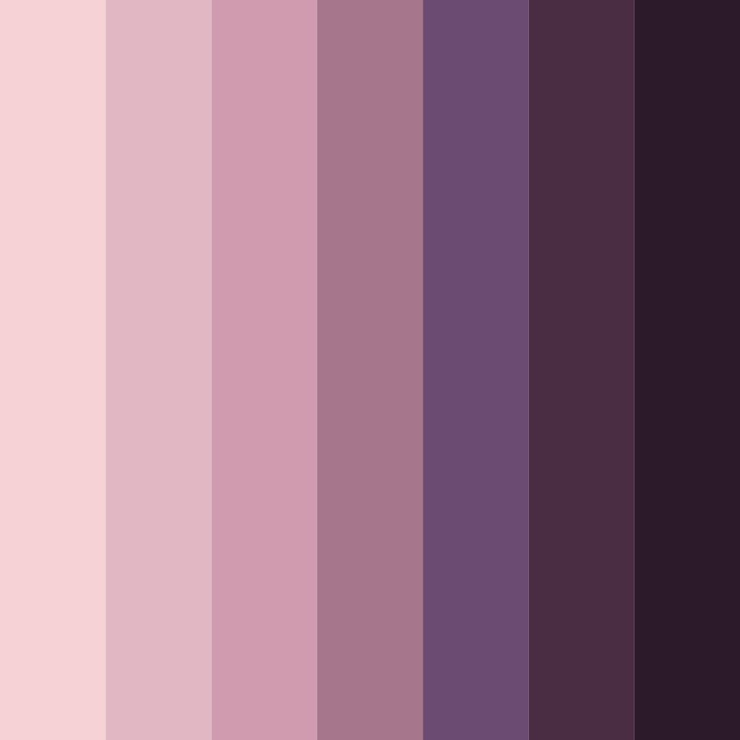 Download dusty blue rose color palette PNG image (square)