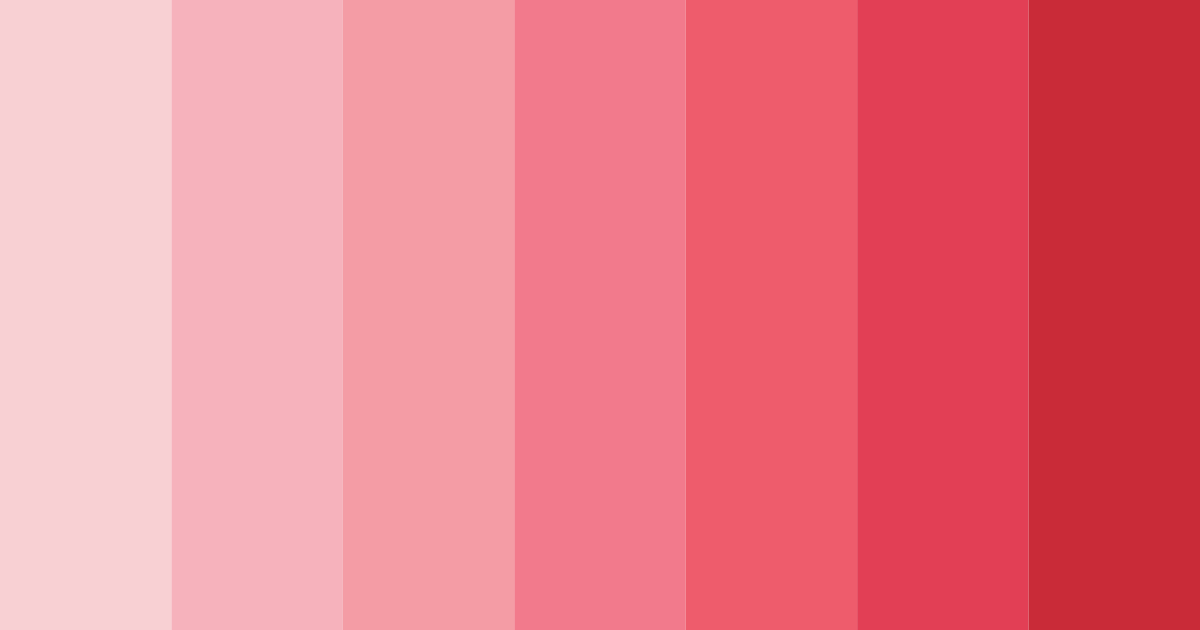 Download blushing blooms color palette PNG image (landscape)