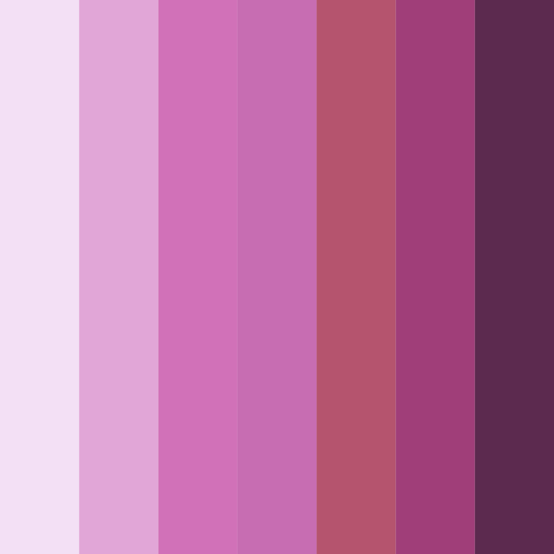 Download petal dreams color palette PNG image (square)