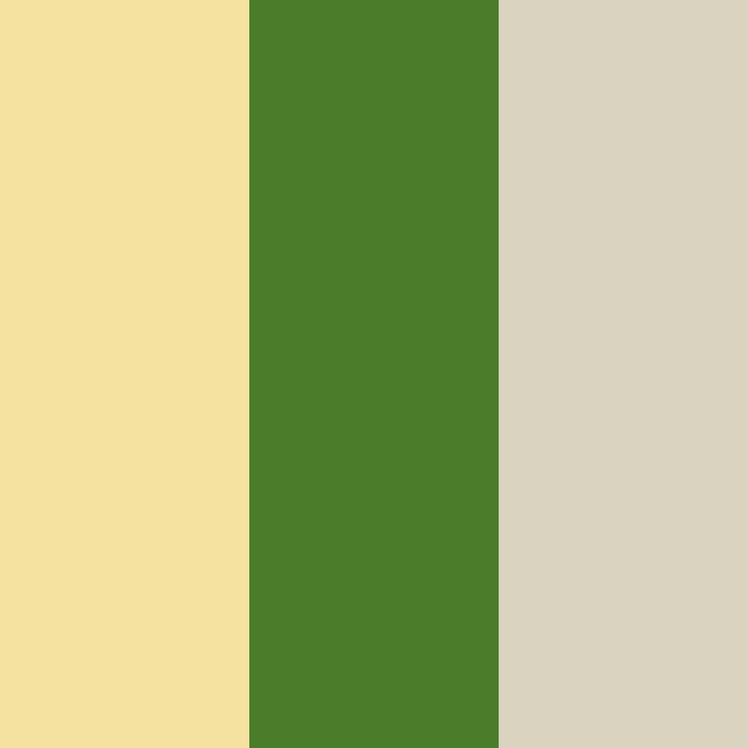 Download golden grove serenity color palette PNG image (square)