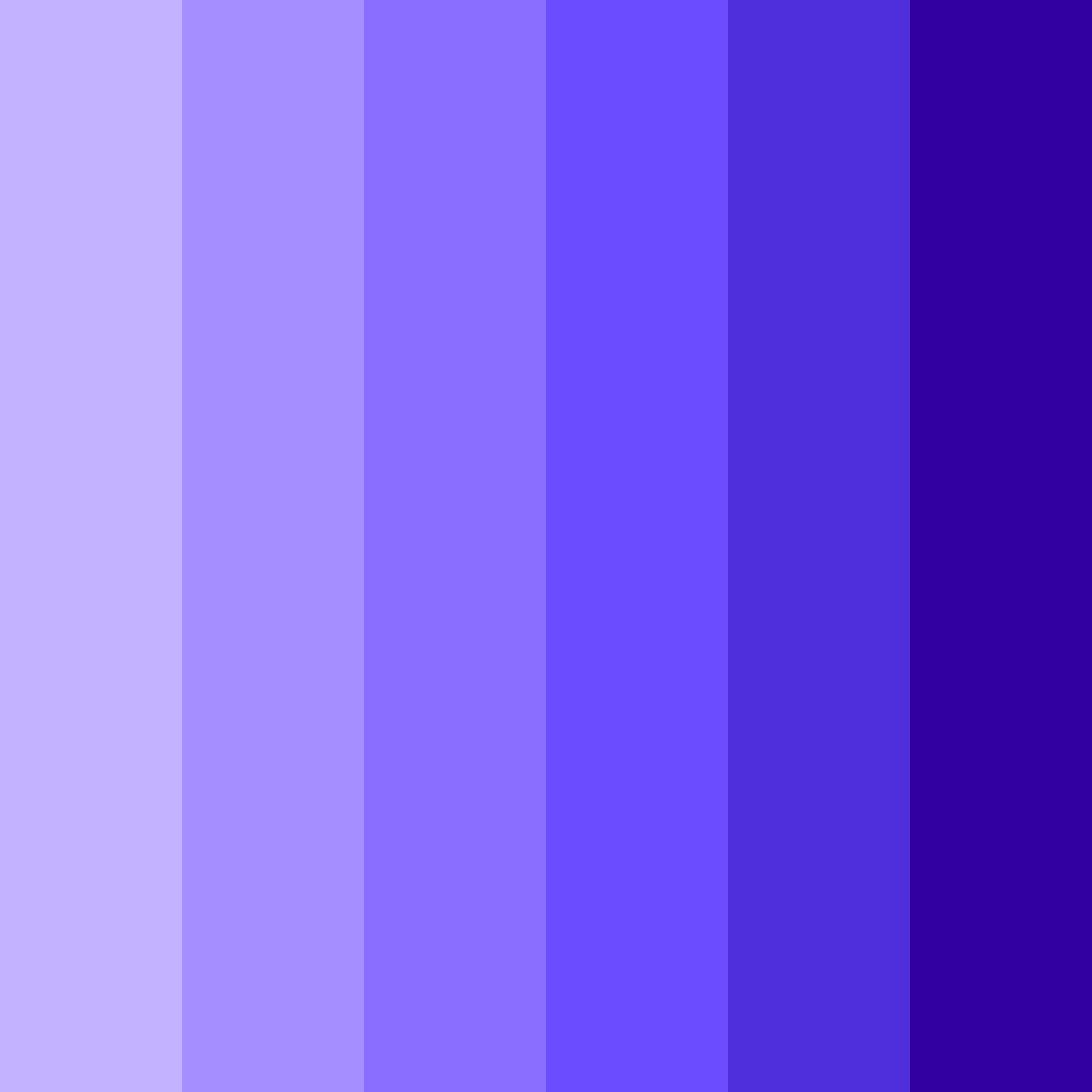 Download shades of purple color palette PNG image (square)